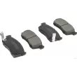 Jeu de 4 plaquettes de frein avant HERTH+BUSS JAKOPARTS J3608021 - Visuel 1