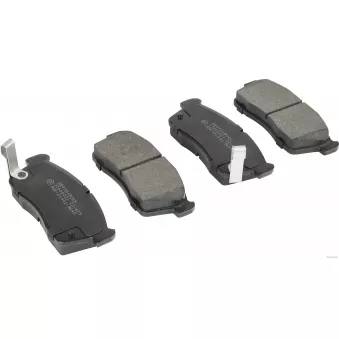 Jeu de 4 plaquettes de frein avant HERTH+BUSS JAKOPARTS