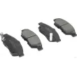 Jeu de 4 plaquettes de frein avant HERTH+BUSS JAKOPARTS J3608024 - Visuel 1