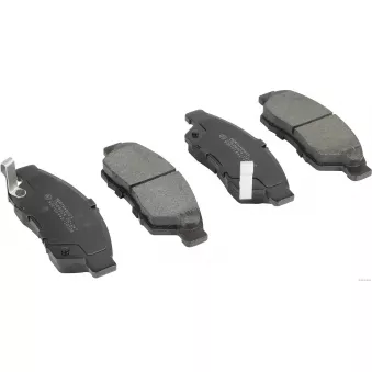 Jeu de 4 plaquettes de frein avant HERTH+BUSS JAKOPARTS
