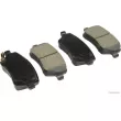 Jeu de 4 plaquettes de frein avant HERTH+BUSS JAKOPARTS J3608025 - Visuel 1