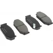 Jeu de 4 plaquettes de frein avant HERTH+BUSS JAKOPARTS J3608030 - Visuel 1