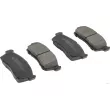 Jeu de 4 plaquettes de frein avant HERTH+BUSS JAKOPARTS J3608032 - Visuel 1