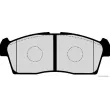 Jeu de 4 plaquettes de frein avant HERTH+BUSS JAKOPARTS J3608032 - Visuel 2