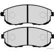 Jeu de 4 plaquettes de frein avant HERTH+BUSS JAKOPARTS J3608033 - Visuel 2