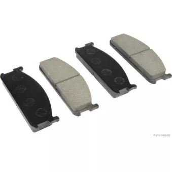 Jeu de 4 plaquettes de frein avant HERTH+BUSS JAKOPARTS J3609002