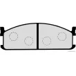 Jeu de 4 plaquettes de frein avant HERTH+BUSS JAKOPARTS J3609002 - Visuel 2