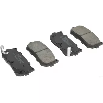 Jeu de 4 plaquettes de frein arrière HERTH+BUSS JAKOPARTS J3610301