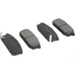 Jeu de 4 plaquettes de frein arrière HERTH+BUSS JAKOPARTS J3610305 - Visuel 1