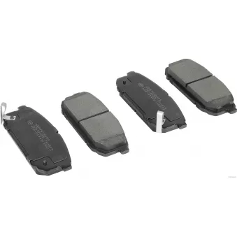 Jeu de 4 plaquettes de frein arrière HERTH+BUSS JAKOPARTS