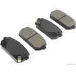 Jeu de 4 plaquettes de frein arrière HERTH+BUSS JAKOPARTS J3610315 - Visuel 1