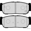 Jeu de 4 plaquettes de frein arrière HERTH+BUSS JAKOPARTS J3610403 - Visuel 2