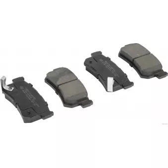 Jeu de 4 plaquettes de frein arrière HERTH+BUSS JAKOPARTS J3610404