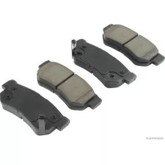 Jeu de 4 plaquettes de frein arrière HERTH+BUSS JAKOPARTS J3610507