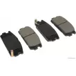 Jeu de 4 plaquettes de frein arrière HERTH+BUSS JAKOPARTS J3610511 - Visuel 1