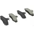 Jeu de 4 plaquettes de frein arrière HERTH+BUSS JAKOPARTS J3610900 - Visuel 1