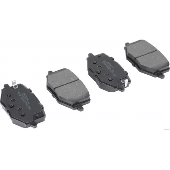 Jeu de 4 plaquettes de frein arrière HERTH+BUSS JAKOPARTS J3611013