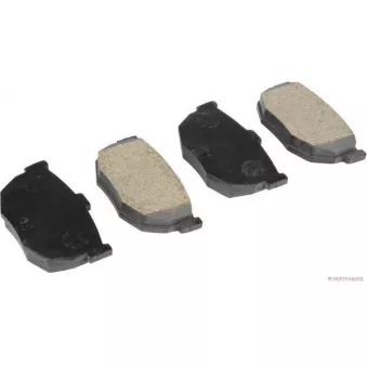 Jeu de 4 plaquettes de frein arrière HERTH+BUSS JAKOPARTS J3611036
