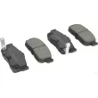 Jeu de 4 plaquettes de frein arrière HERTH+BUSS JAKOPARTS J3611038 - Visuel 1