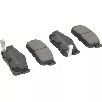 Jeu de 4 plaquettes de frein arrière HERTH+BUSS JAKOPARTS J3611038