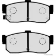 Jeu de 4 plaquettes de frein arrière HERTH+BUSS JAKOPARTS J3611038 - Visuel 2
