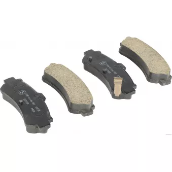 Jeu de 4 plaquettes de frein arrière HERTH+BUSS JAKOPARTS J3611039