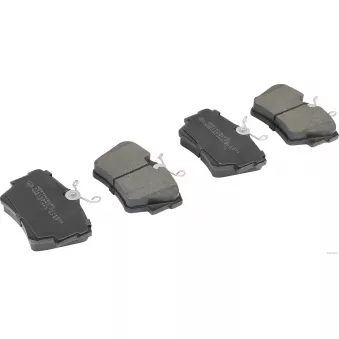 Jeu de 4 plaquettes de frein arrière HERTH+BUSS JAKOPARTS J3611047
