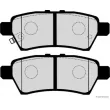Jeu de 4 plaquettes de frein arrière HERTH+BUSS JAKOPARTS J3611050 - Visuel 2