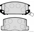 Jeu de 4 plaquettes de frein arrière HERTH+BUSS JAKOPARTS J3612009 - Visuel 2