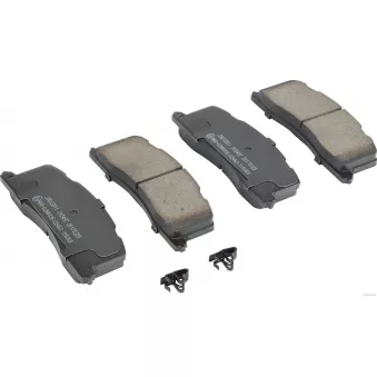Jeu de 4 plaquettes de frein arrière HERTH+BUSS JAKOPARTS J3612011