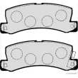 Jeu de 4 plaquettes de frein arrière HERTH+BUSS JAKOPARTS J3612013 - Visuel 2
