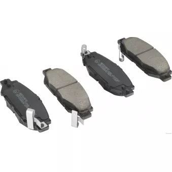 Jeu de 4 plaquettes de frein arrière HERTH+BUSS JAKOPARTS J3612016