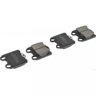 Jeu de 4 plaquettes de frein arrière HERTH+BUSS JAKOPARTS J3612017