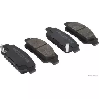 Jeu de 4 plaquettes de frein arrière HERTH+BUSS JAKOPARTS J3612019