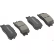 Jeu de 4 plaquettes de frein arrière HERTH+BUSS JAKOPARTS J3612024 - Visuel 1