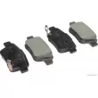 Jeu de 4 plaquettes de frein arrière HERTH+BUSS JAKOPARTS J3612030 - Visuel 1