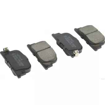 Jeu de 4 plaquettes de frein arrière HERTH+BUSS JAKOPARTS J3612031