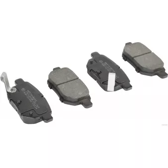 Jeu de 4 plaquettes de frein arrière HERTH+BUSS JAKOPARTS J3612033