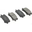 Jeu de 4 plaquettes de frein arrière HERTH+BUSS JAKOPARTS J3612037 - Visuel 1