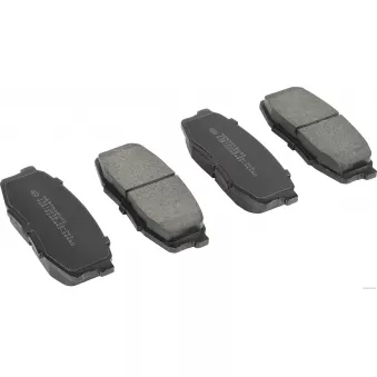 Jeu de 4 plaquettes de frein arrière HERTH+BUSS JAKOPARTS J3612038