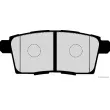 Jeu de 4 plaquettes de frein arrière HERTH+BUSS JAKOPARTS J3613009 - Visuel 2