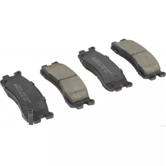 Jeu de 4 plaquettes de frein arrière HERTH+BUSS JAKOPARTS J3613010