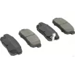 Jeu de 4 plaquettes de frein arrière HERTH+BUSS JAKOPARTS J3613018 - Visuel 1