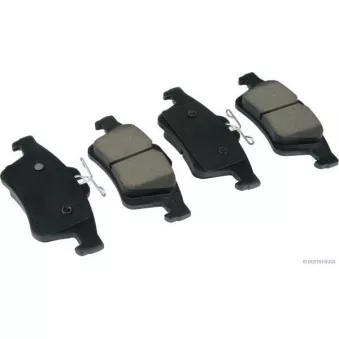 Jeu de 4 plaquettes de frein arrière HERTH+BUSS JAKOPARTS J3613019