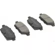 Jeu de 4 plaquettes de frein arrière HERTH+BUSS JAKOPARTS J3613021 - Visuel 1