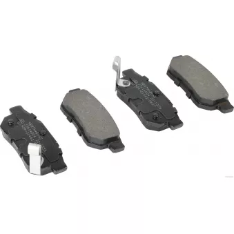 Jeu de 4 plaquettes de frein arrière HERTH+BUSS JAKOPARTS J3614004
