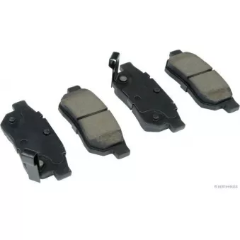 Jeu de 4 plaquettes de frein arrière HERTH+BUSS JAKOPARTS J3614007