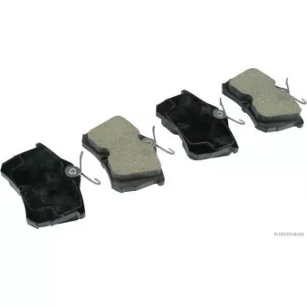 Jeu de 4 plaquettes de frein arrière HERTH+BUSS JAKOPARTS J3614015