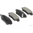 Jeu de 4 plaquettes de frein arrière HERTH+BUSS JAKOPARTS J3614016 - Visuel 1