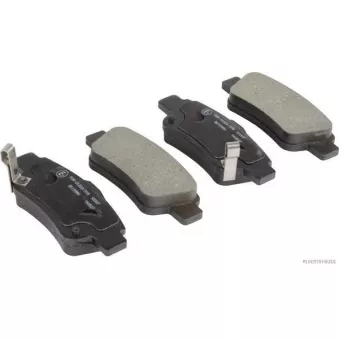 Jeu de 4 plaquettes de frein arrière HERTH+BUSS JAKOPARTS J3614016